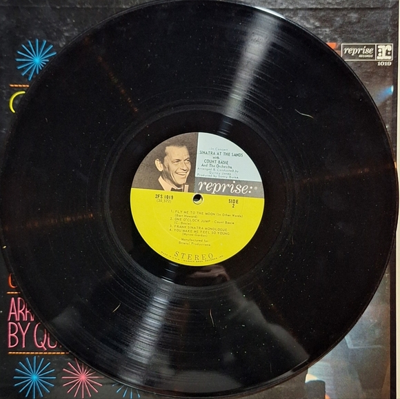 SINATRA AT THE SANDS LP vinyl - Picture 8 of 13